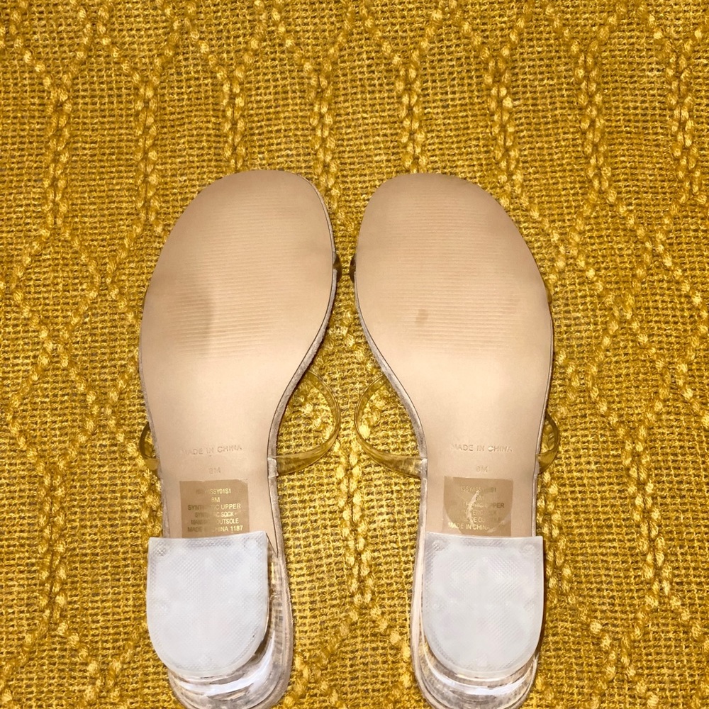 Steven Madden Issy Clear Sandals - Picture 5 of 6